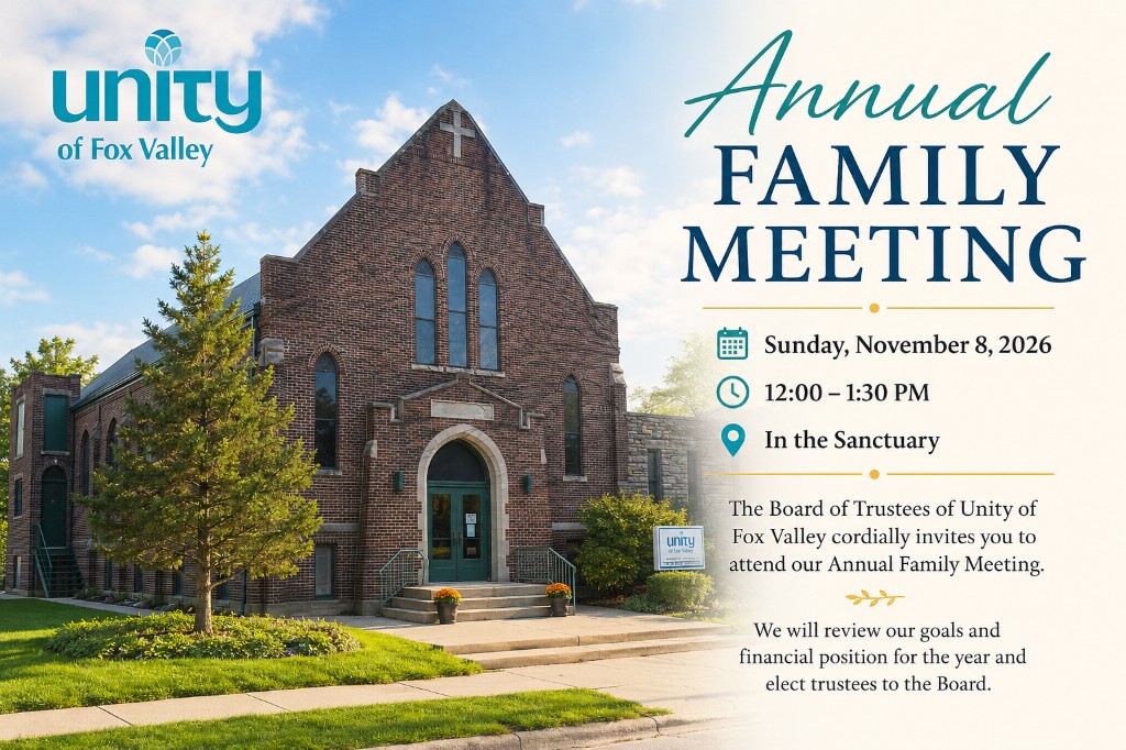 Annual Meeting flyer