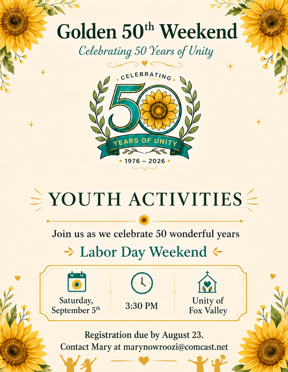 Youth Activities flyer