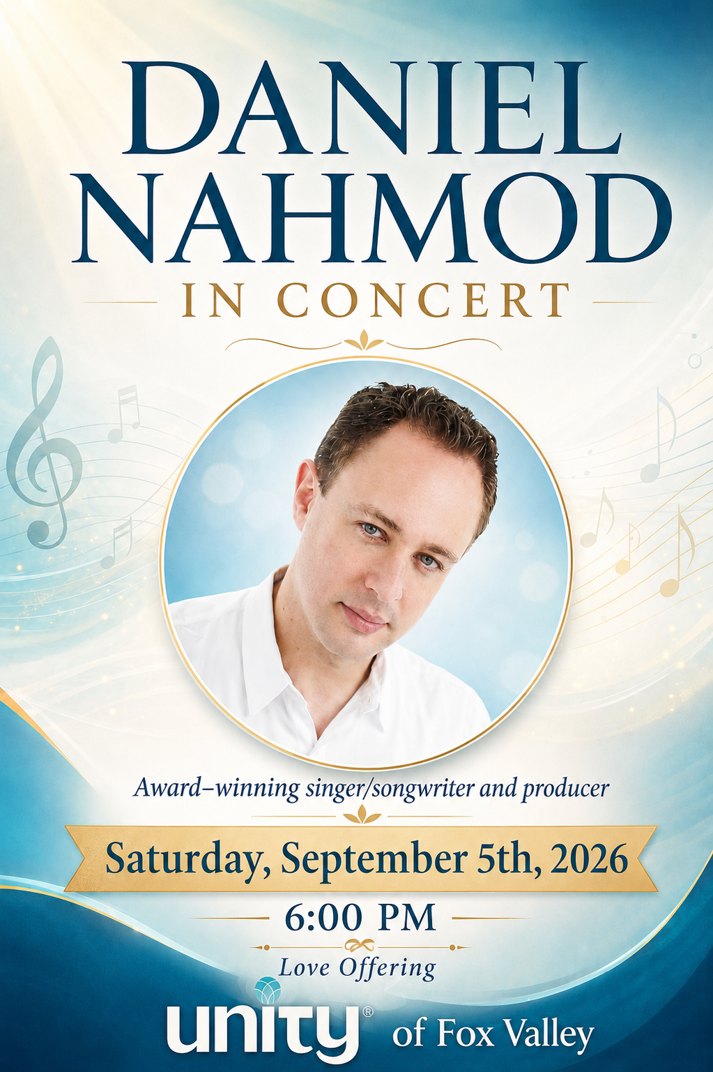 Daniel Nahmod in Concert flyer
