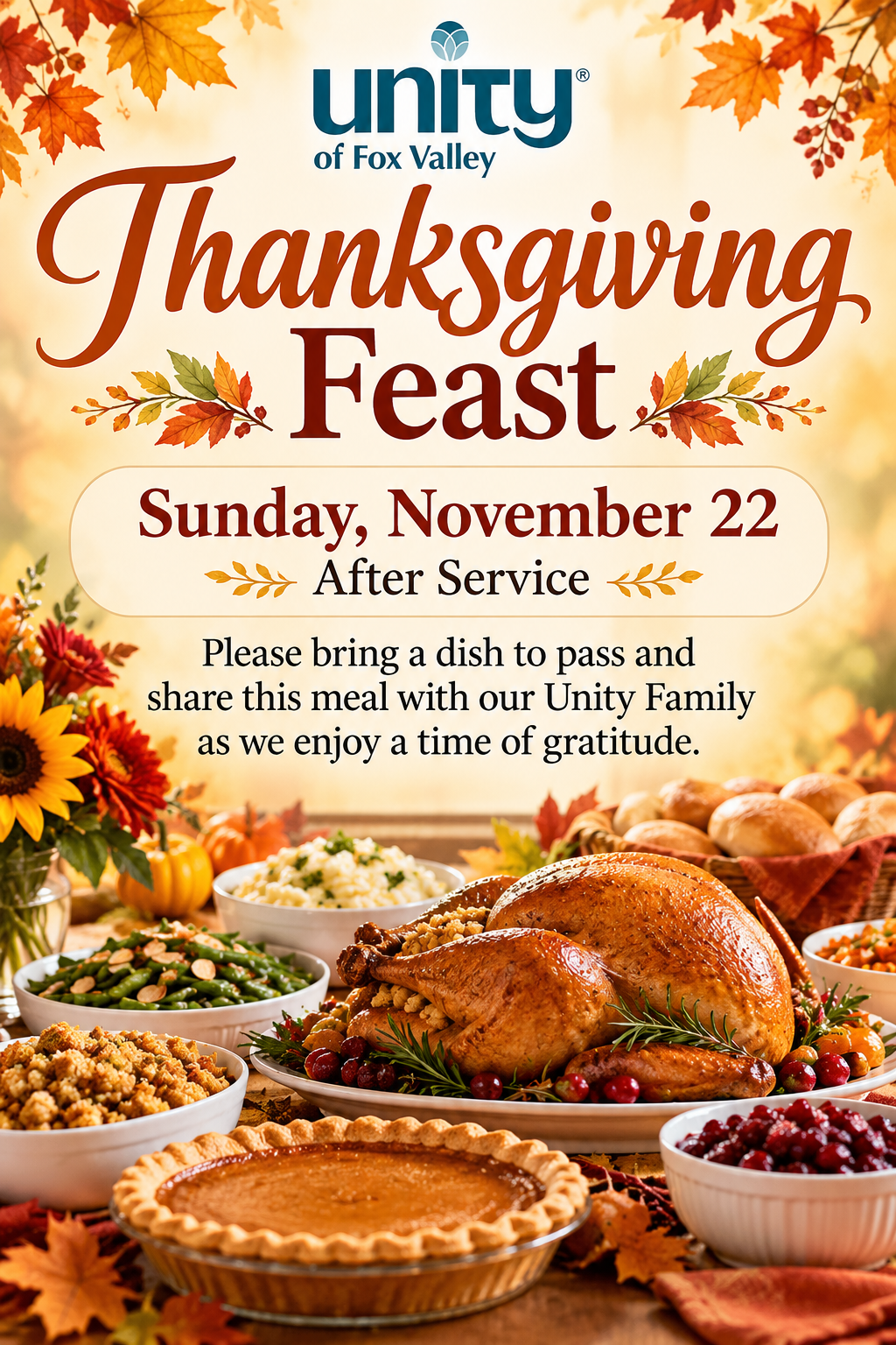 Thanksgiving Feast flyer